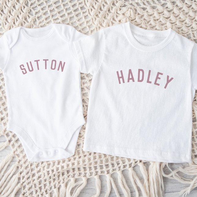 Kinder Personalisiert Name T-Shirt | Malvenfarben (Von Creator hochgeladen)
