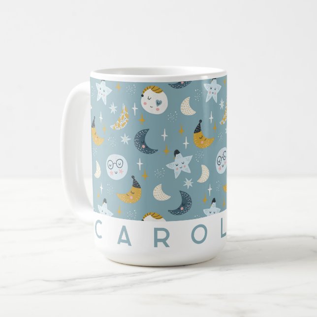 Kinder Personalisierte Tasse (Vorderseite Links)