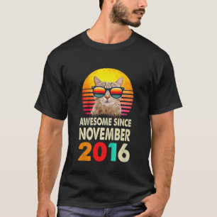 Kinder Phantastisch seit November 2016 6. Geburtst T-Shirt