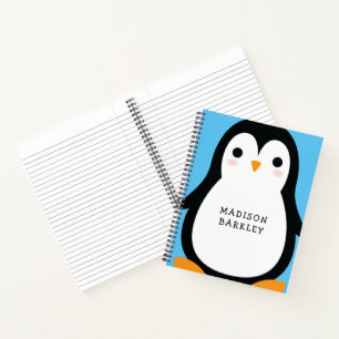 Kinder Pinguin Niedlich Notizbuch