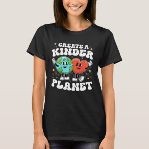 Kinder Planet Lehrer Kind Erde Einheit Tag T-Shirt