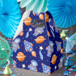 Kinder Planeten Raumschiff & Astronaut Geschenkschachtel