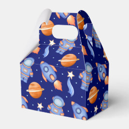 Kinder Planeten Raumschiff & Astronaut Geschenkschachtel