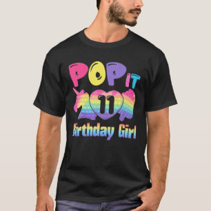Kinder Pop Es 11 Geburtstagskinder für 11 Jahre al T-Shirt