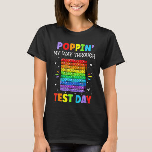 Kinder Pop es gestalten Testtag Poppin' meinen Weg T-Shirt