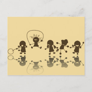 Kinder Postkarte