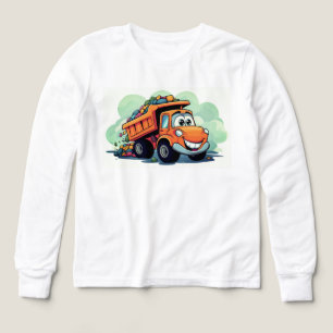 🚧👷‍♂️ Kinder Pullover – Cooles Baustellenauto 