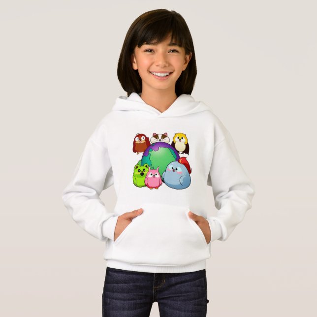 Kinder Pullover Hoodie (Vorne ganz)