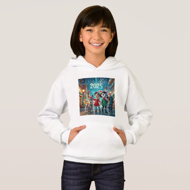 Kinder Pullover Hoodie (Vorne ganz)