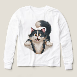 😺 Kinder Pullover – Süße Katze