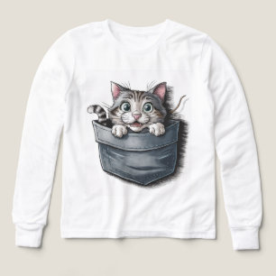 😺 Kinder Pullover – Süße Katze