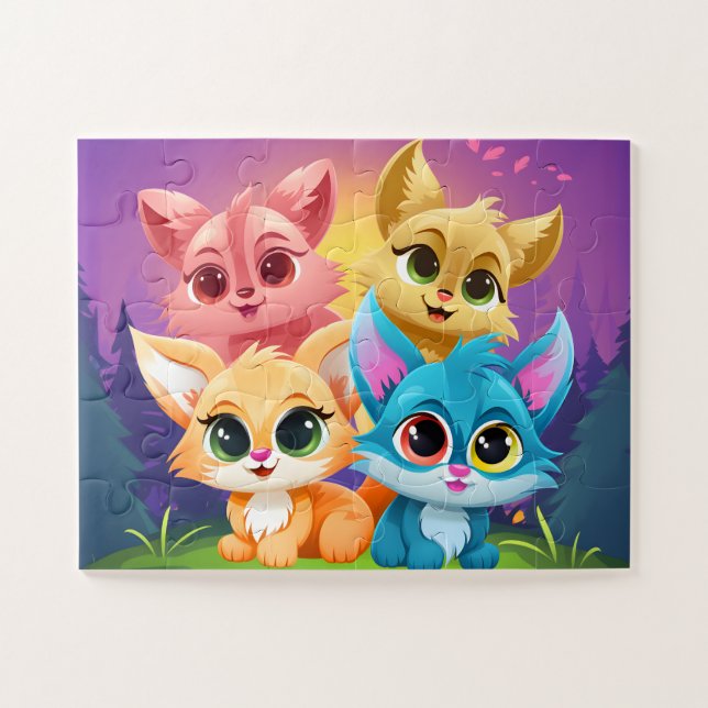 Kinder-Puzzle Puzzle (Horizontal)