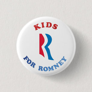 KINDER R FÜR ROMNEY BUTTON