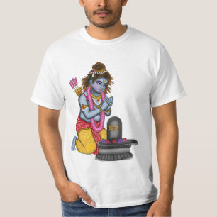Kinder-Rama-Shiva-Anbetungs-T-Shirt T-Shirt