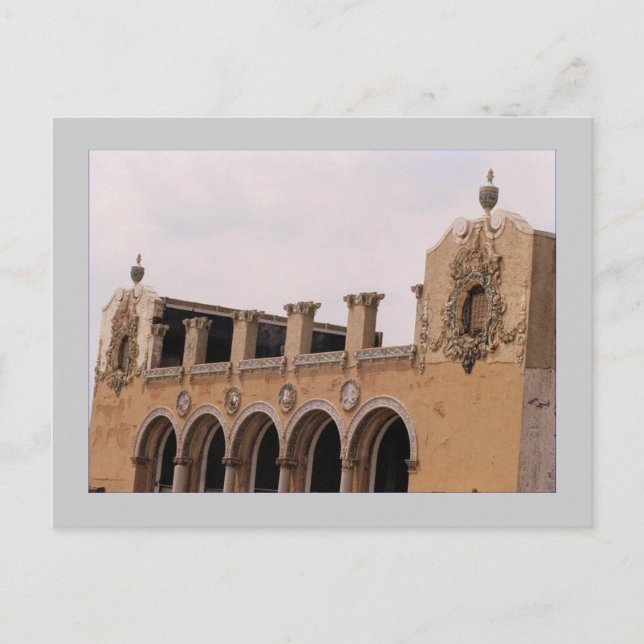 Kinder Restaurant Facade (Coney Is, NY) Postkarte (Vorderseite)