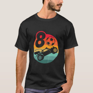 Kinder Retro I 8 Jahre alt I Tag I RC Autos I Fußb T-Shirt