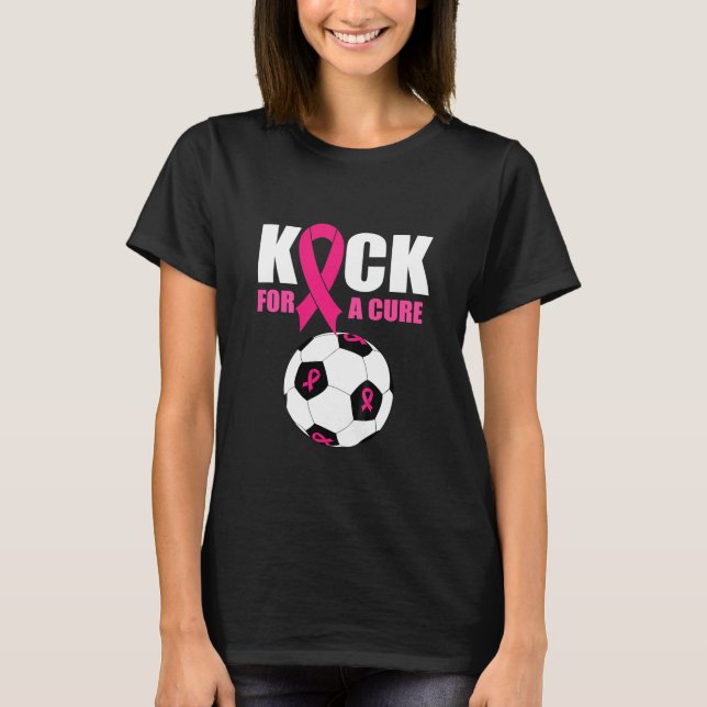 Kinder Rosa Ball Fußball für Mädchen Jungen Kick T-Shirt (Vorderseite)