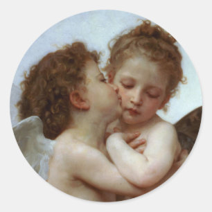 Kinder Runder Aufkleber