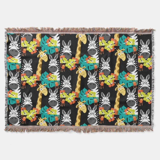 Kinder Safari Kinderzimmer Kunst, Dichtung und Mus Decke (Vorderseite)