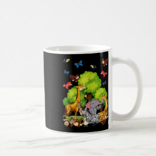 Kinder Safari Tierliebhaber Tank Top Kaffeetasse