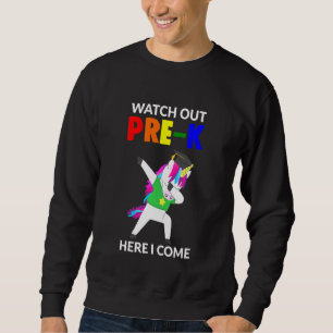 Kinder schauen sich vor K an, ich komme vor K 1 Sweatshirt