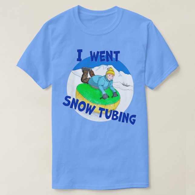 Kinder schnuppern, wenn ich schneebedeckend war T-Shirt (Design vorne)