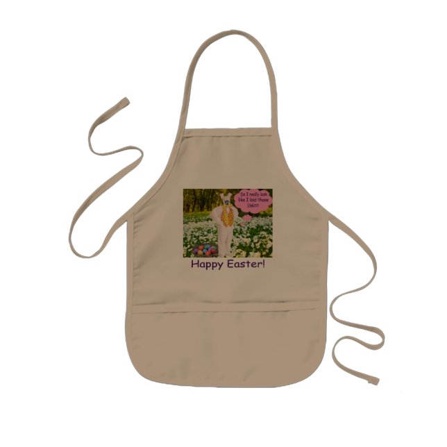 Kinder Schürze. Happy Oaster. klipspringt/sonnig Kinderschürze (Vorne)