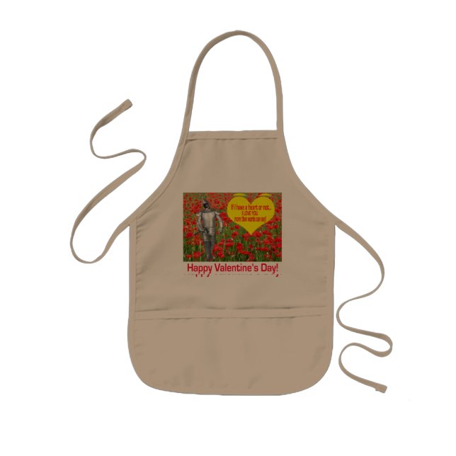 Kinder Schürze. Herzlichen Glückwunsch zum Valenti Kinderschürze (Vorne)