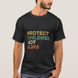 Kinder schützen, keine Waffen Anti-Waffengewalt-Be T-Shirt
