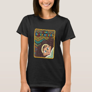 Kinder Schwarze Geschichte Monat Afro Liebe Afrika T-Shirt