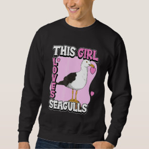 Kinder Seagull Zitat Meerschluchten Dieses Mädchen Sweatshirt