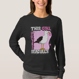 Kinder Seagull Zitat Meerschluchten Dieses Mädchen T-Shirt