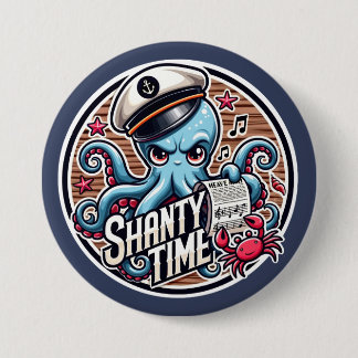Kinder Shanty Time Button