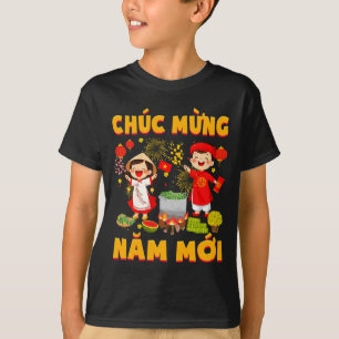 Kinder-Shirt Vietnamesisch Chuc Mung Nam Moi T-Shirt