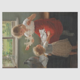 Kinder Silhouetten machen (Niedliche Kinder spiele Seidenpapier