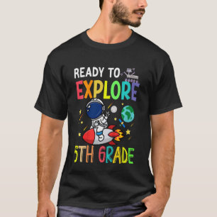 Kinder sind bereit, den 5. Astronauten zurück zu e T-Shirt