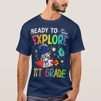 Kinder sind bereit, den Astronauten der ersten Kla T-Shirt