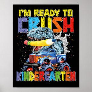 Kinder sind bereit, den Kindergarten wieder zur Sc Poster