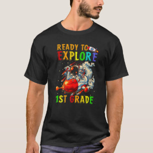 Kinder sind bereit, den Niedlichen Astronauten der T-Shirt