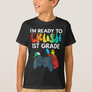 Kinder sind bereit, erstklassigen Video-Gamer zu z T-Shirt