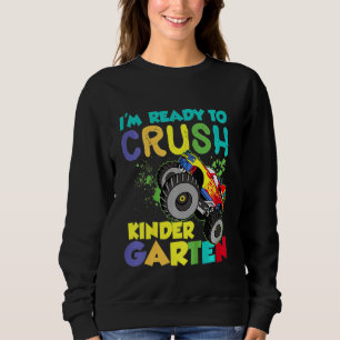 Kinder sind bereit, Monster erster Klasse zu zersc Sweatshirt