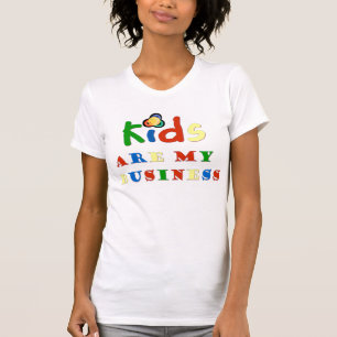 Kinder sind der mein T - Shirt der Geschäftsfraue