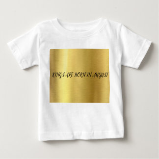 KINDER SIND IM AUGUST GEBOREN BABY T-SHIRT