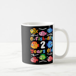 Kinder sind O-fish-ally 2 Jahre alt Kaffeetasse