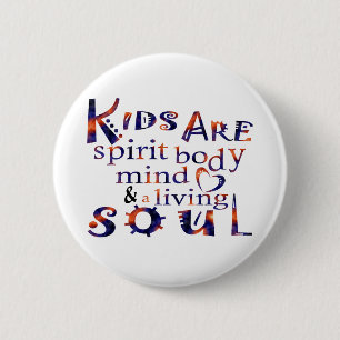 Kinder sind SpiritBodyMindSoul Esp Button
