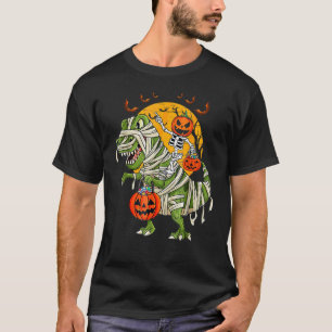 Kinder Skelett Monster Truck Mond Süßigkeiten Klei T-Shirt