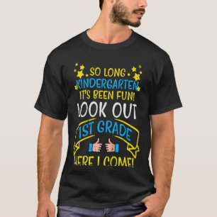 Kinder so lange Kindergarten schauen vorige Klasse T-Shirt