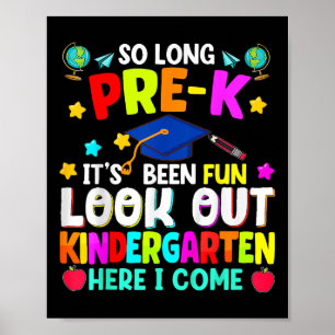 Kinder so lange Kindergarten vor dem Abschluss hie Poster