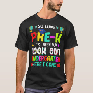 Kinder, so lange vor dem K Kindergarten, hier bin T-Shirt