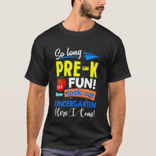 Kinder, so lange vor dem K Kindergarten, hier bin T-Shirt